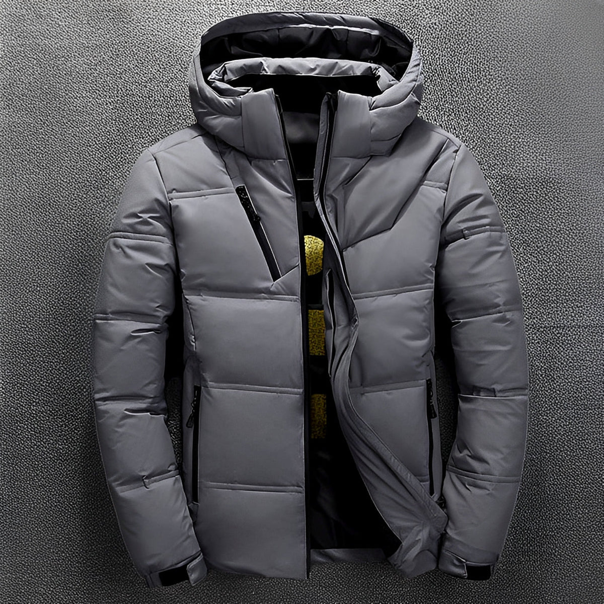 Neville - Comfortable and warm hooded jacket