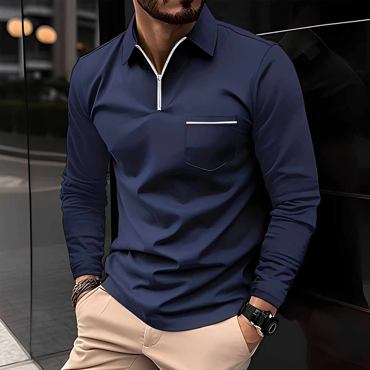 Randelle - Long-sleeve casual shirt