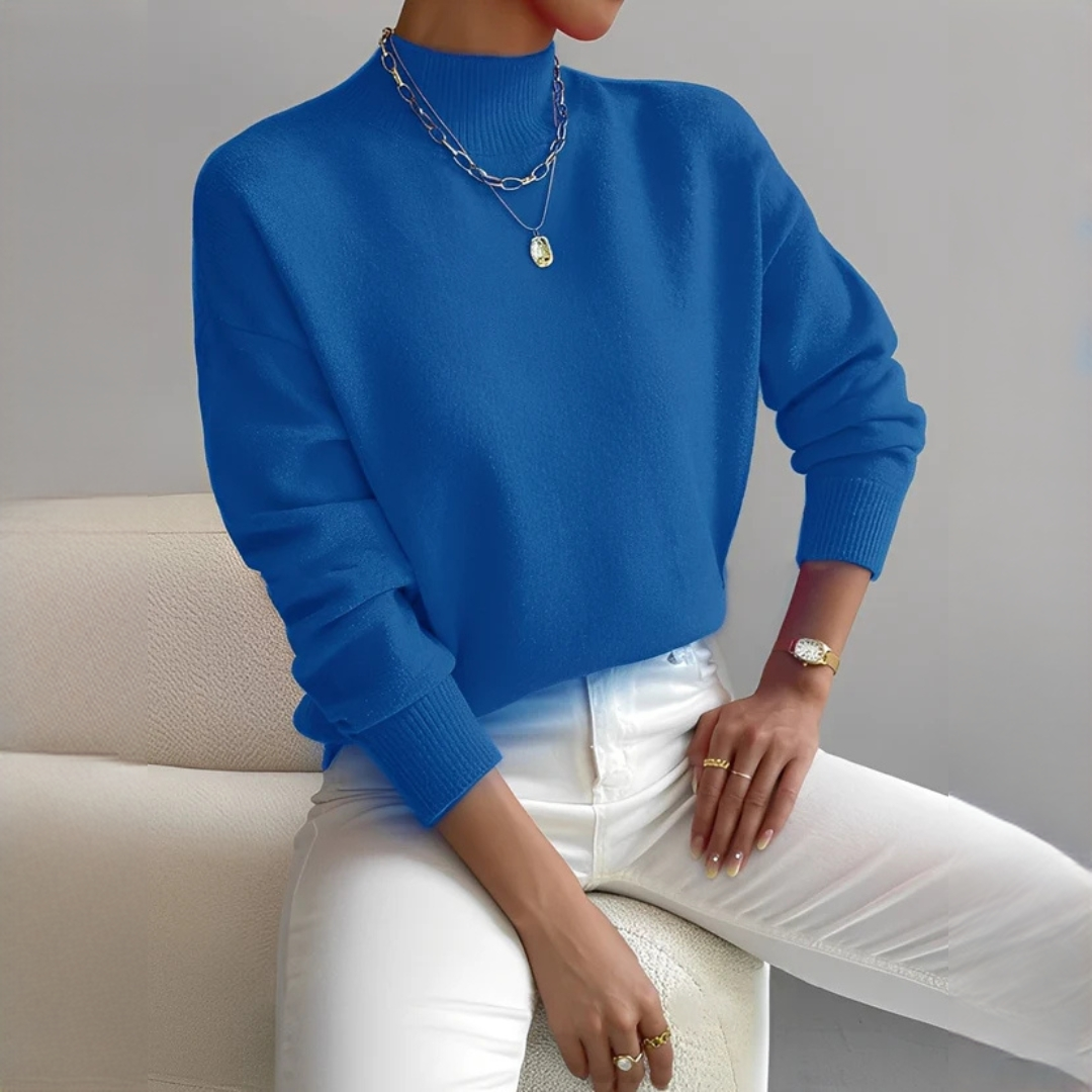 Rosbell - Elegant and chic turtleneck sweater