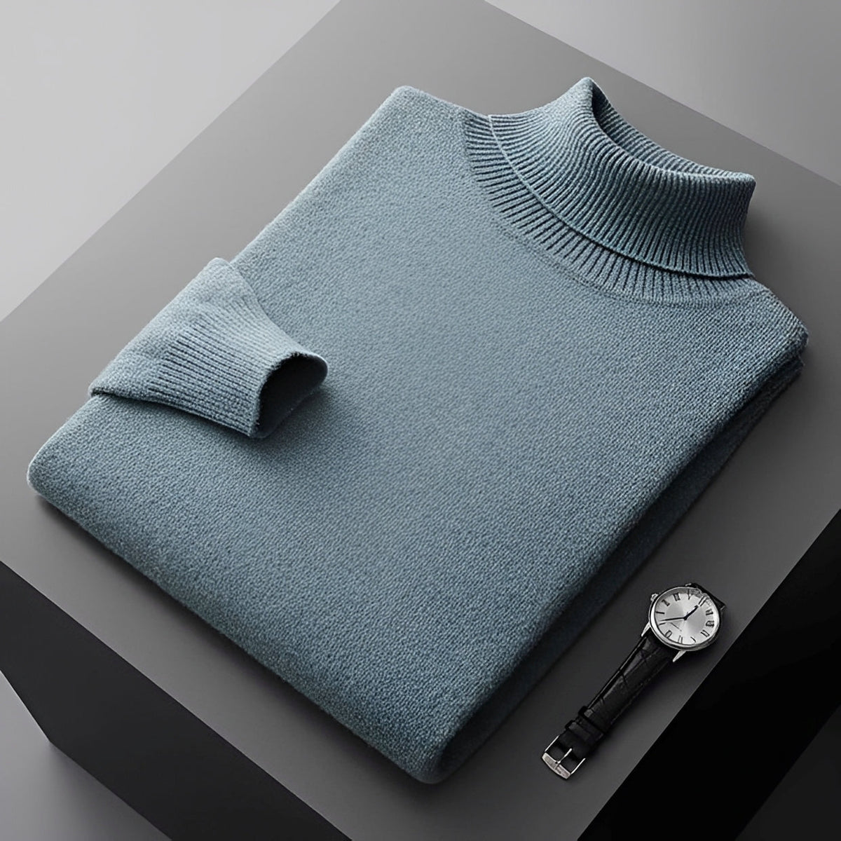 Jasper - Classic and warm turtleneck sweater