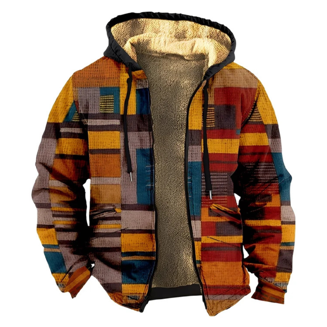 Malvin - Vintage style hooded jacket
