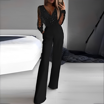 Arianna - Elegant V-neck jumpsuit