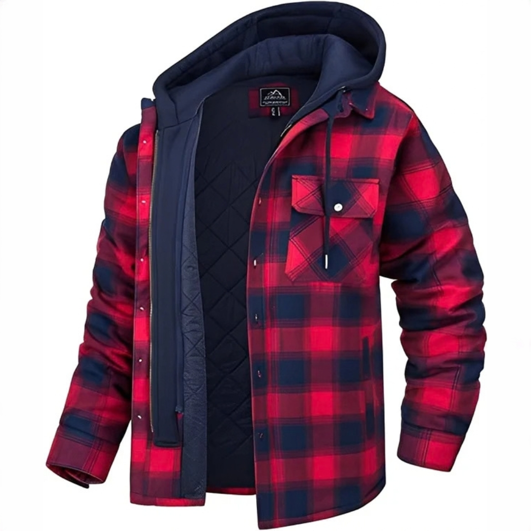 Cole - Cozy checkered jacket