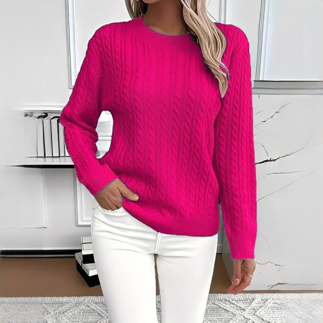 Charisse - Cozy crew neck sweater