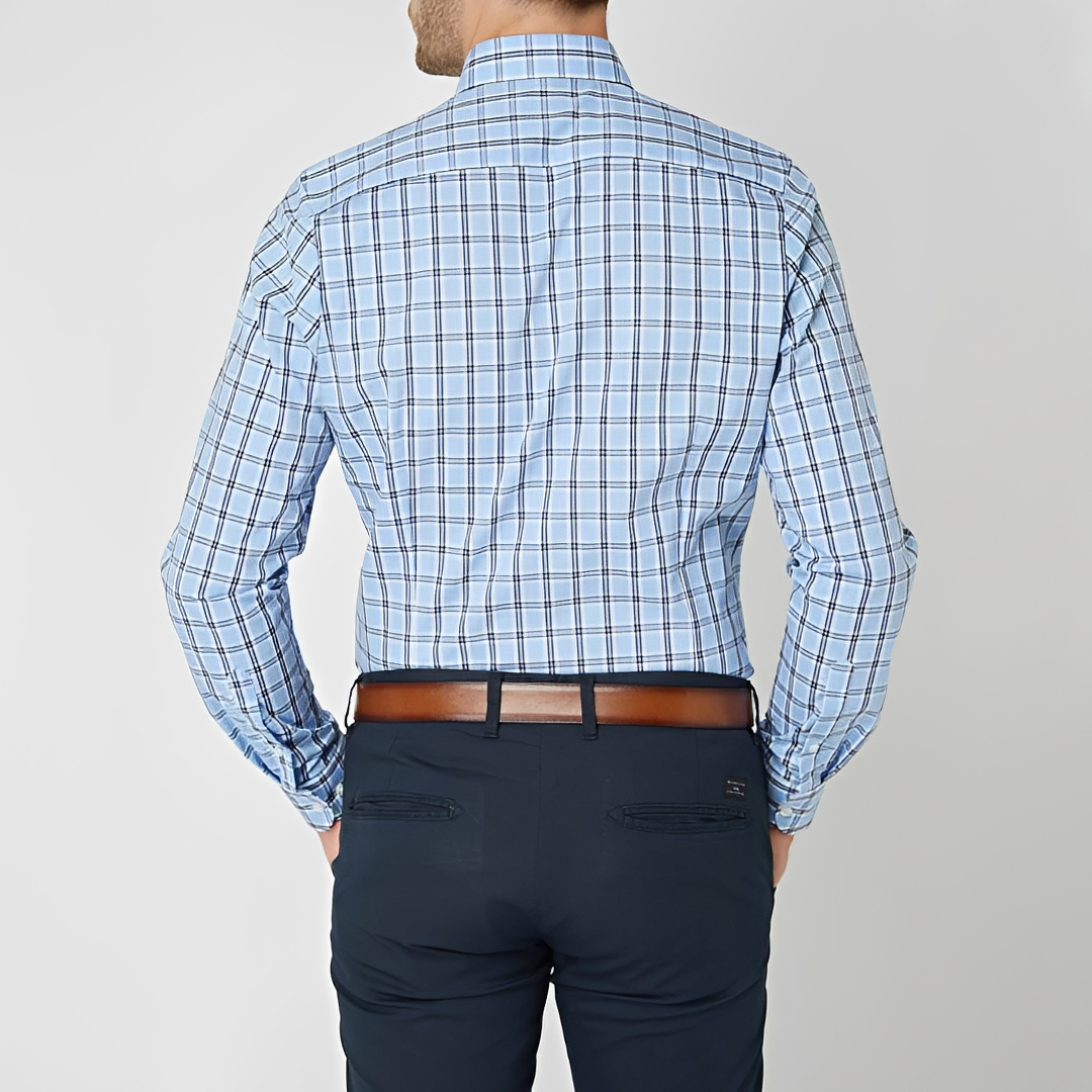 Louis - Elegant and casual checkered shirt