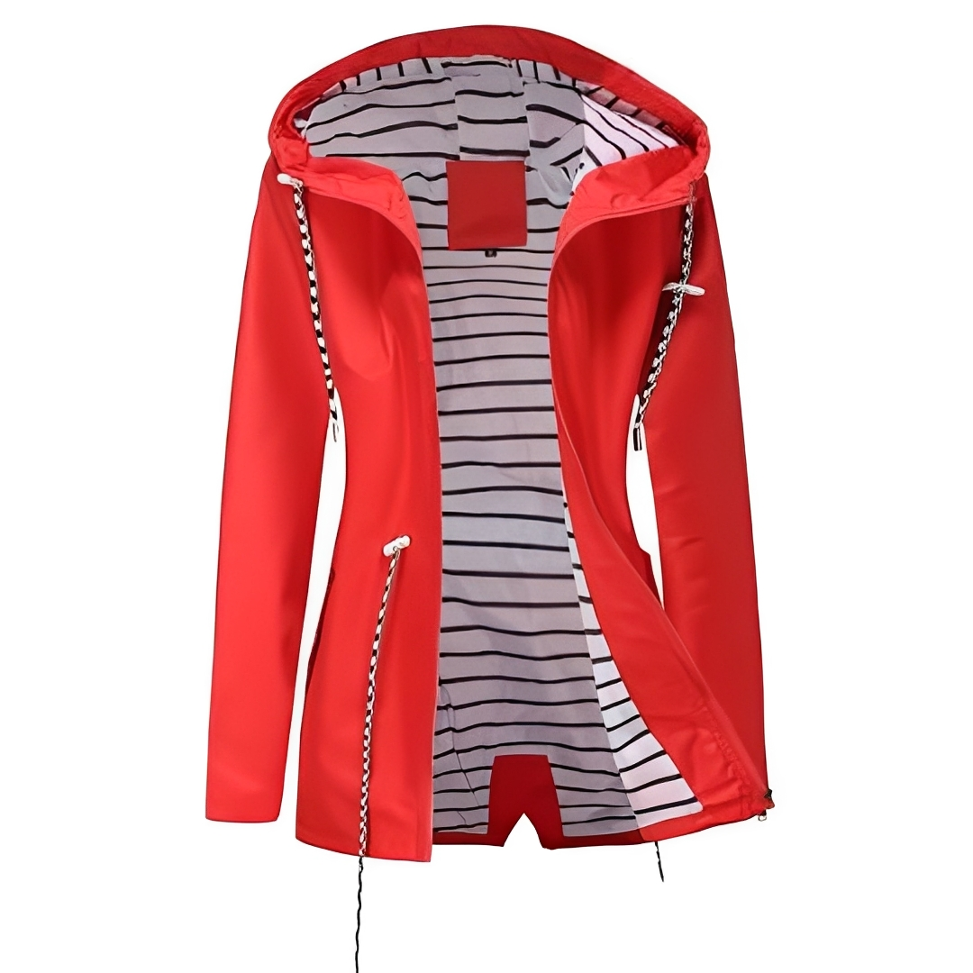 Natalia - Elegant and comfortable hooded coat