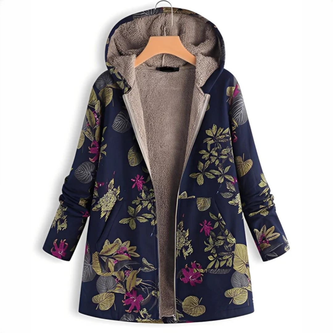 Jaslene - Classic and warm jacket with hood