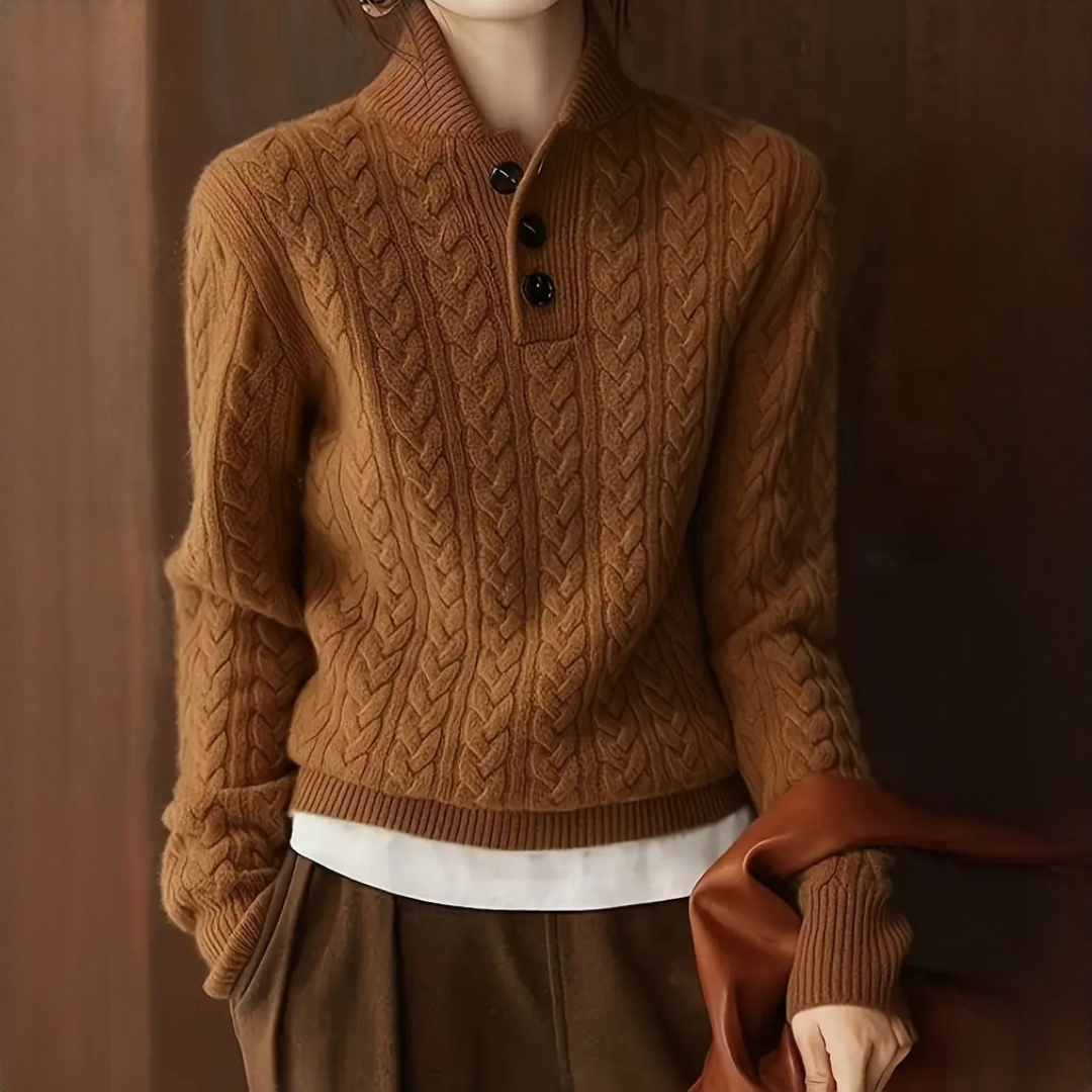 Agnes - Elegant and warm turtleneck sweater