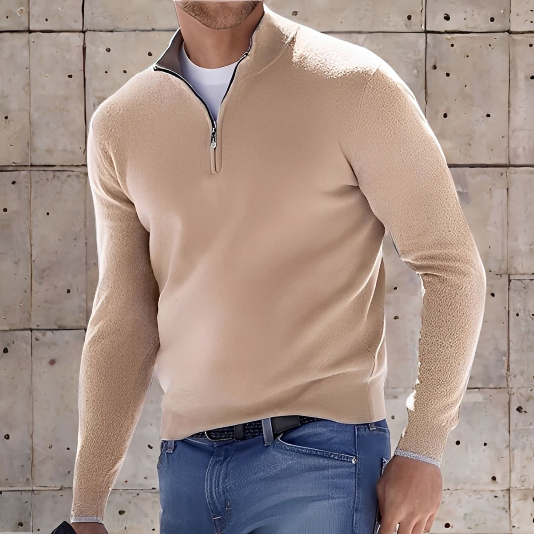 Tyries - Cozy and warm zip-up sweater