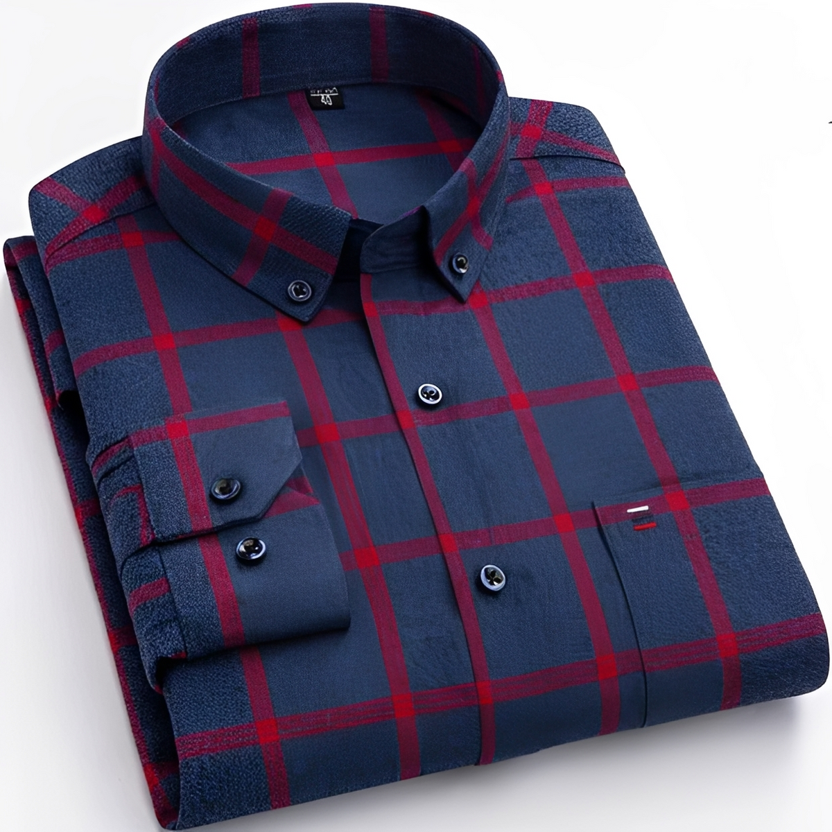 Louis - Elegant and casual checkered shirt