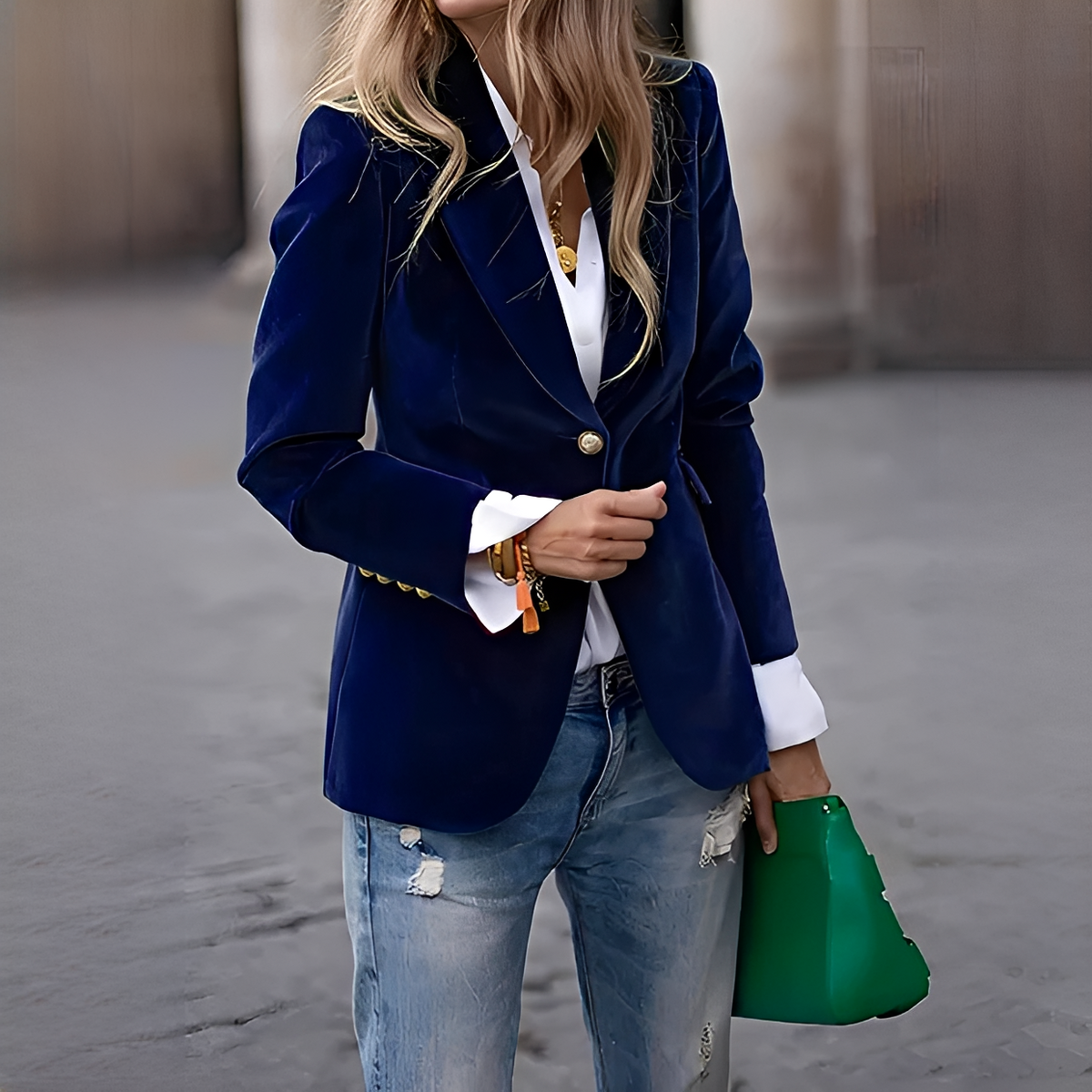 Alise - Warm, elegant, and chic blazer