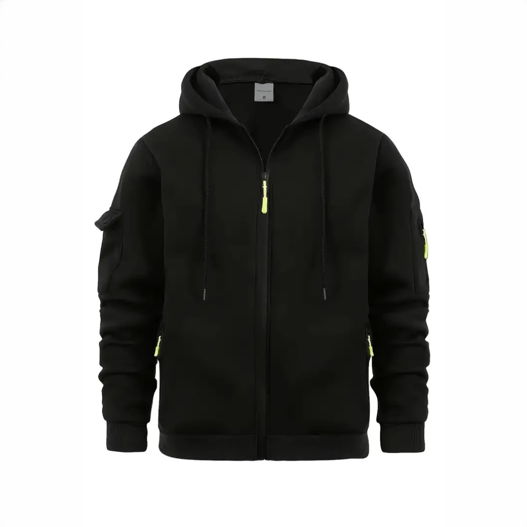 Ralph - Comfortable zip-up hoodie