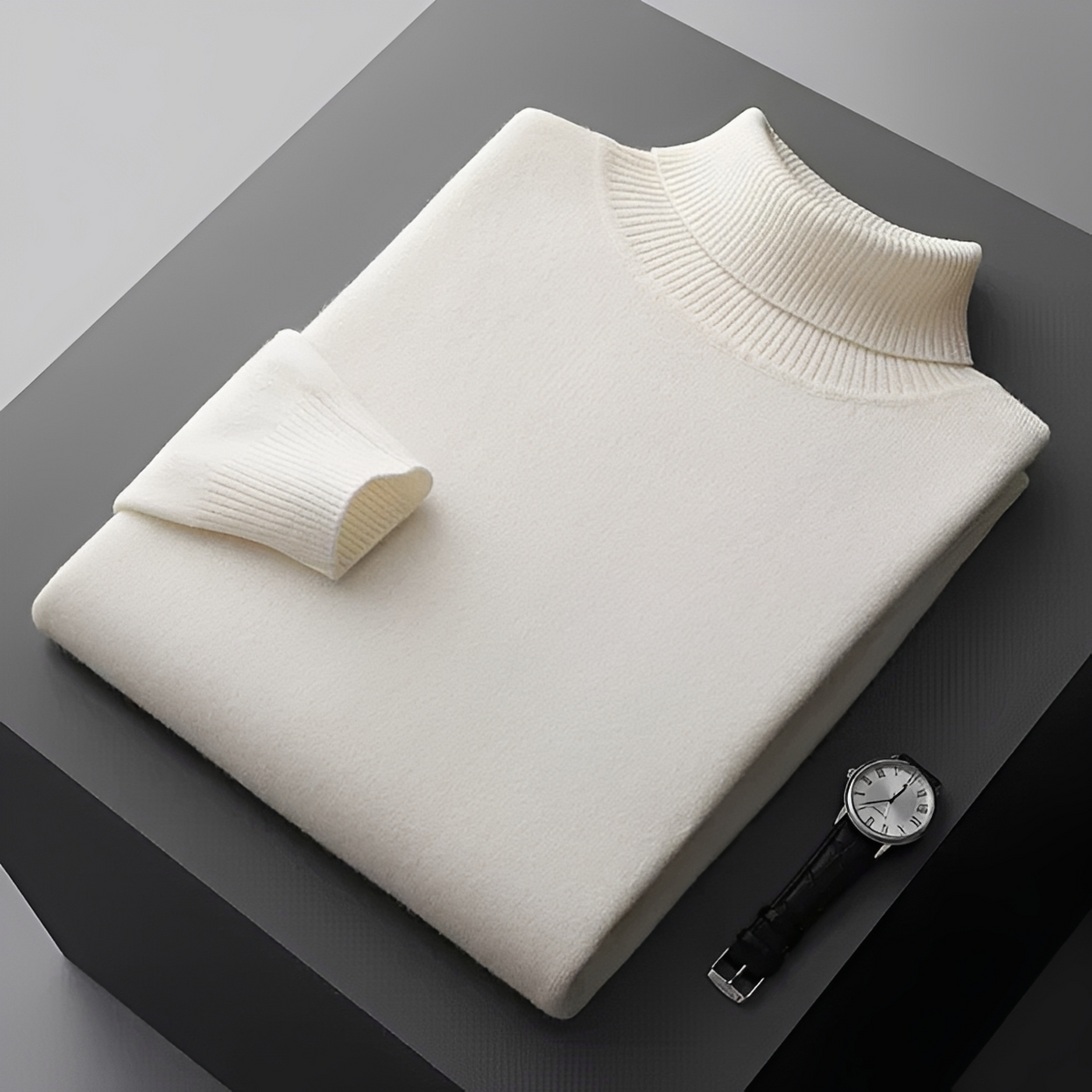 Jasper - Classic and warm turtleneck sweater