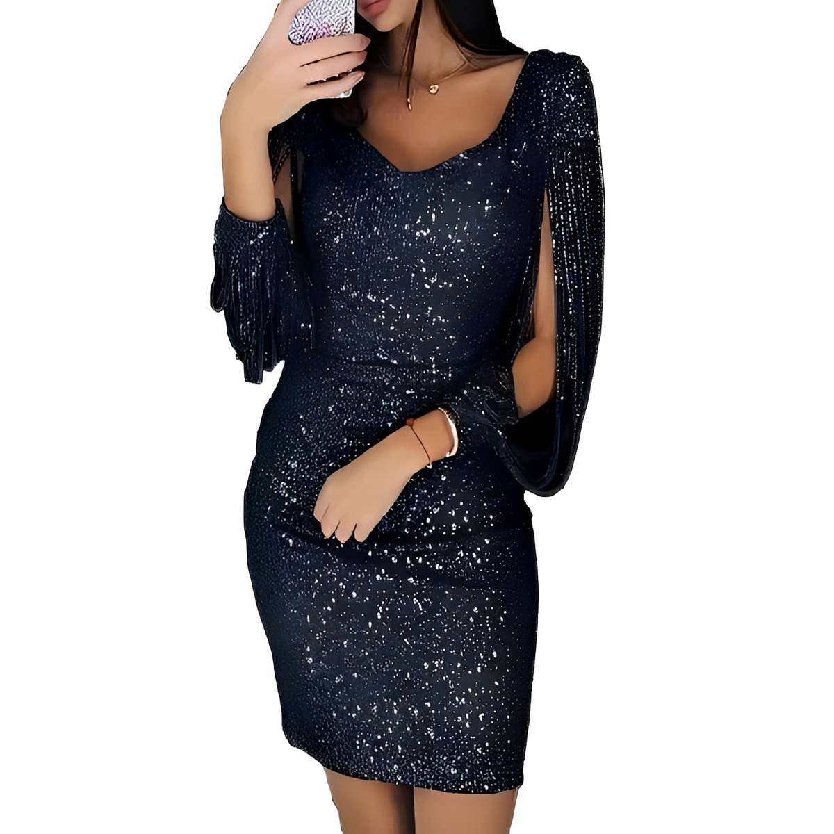 Mellaine - Elegant and chic evening mini dress