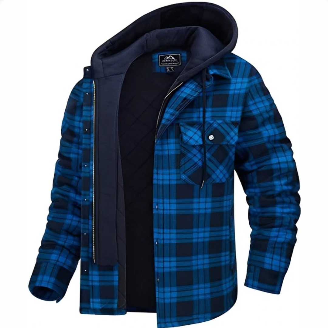 Cole - Cozy checkered jacket