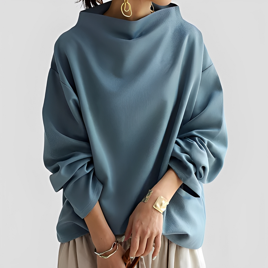 Romayne - Elegant and chic turtleneck sweater