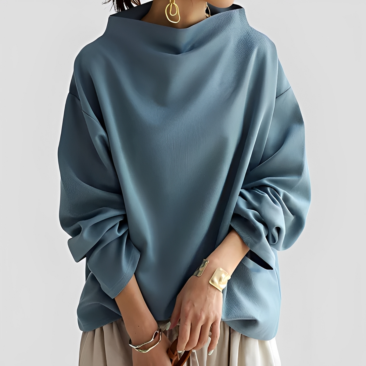Romayne - Elegant and chic turtleneck sweater