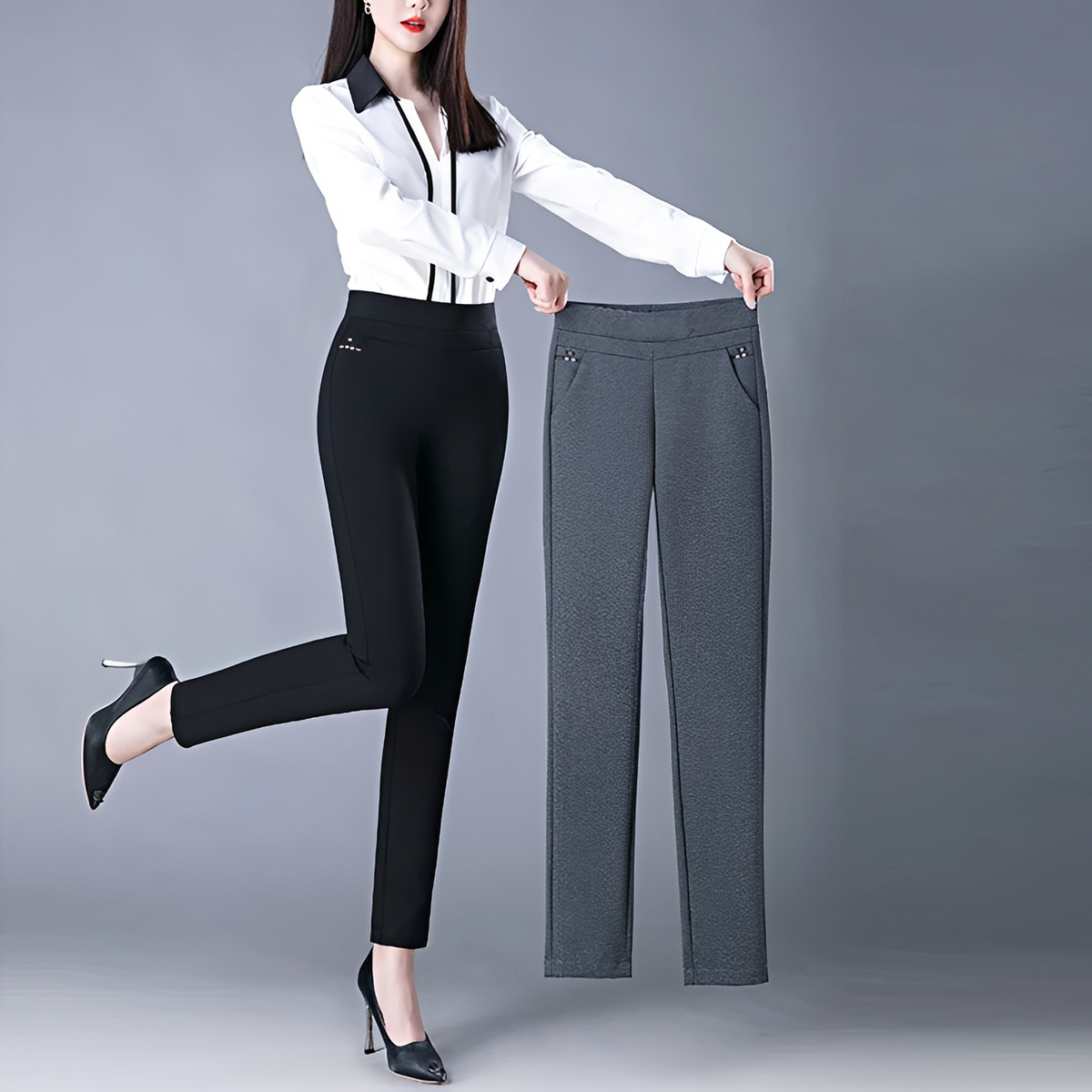 Athena - Elegant and elastic pants