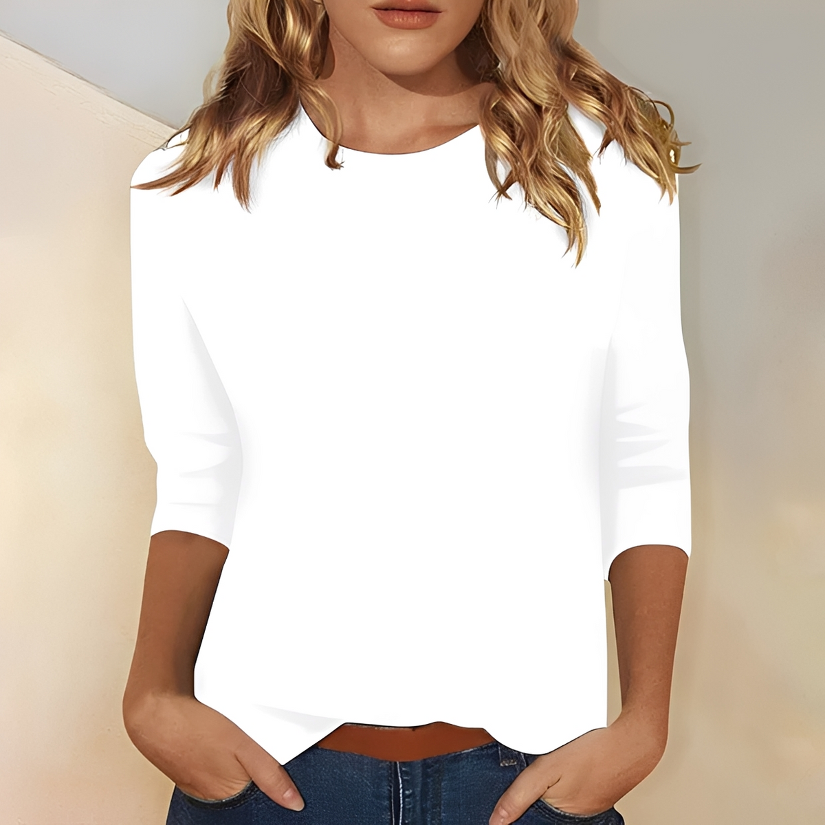 Kathlyn - Elegant long-sleeve blouse