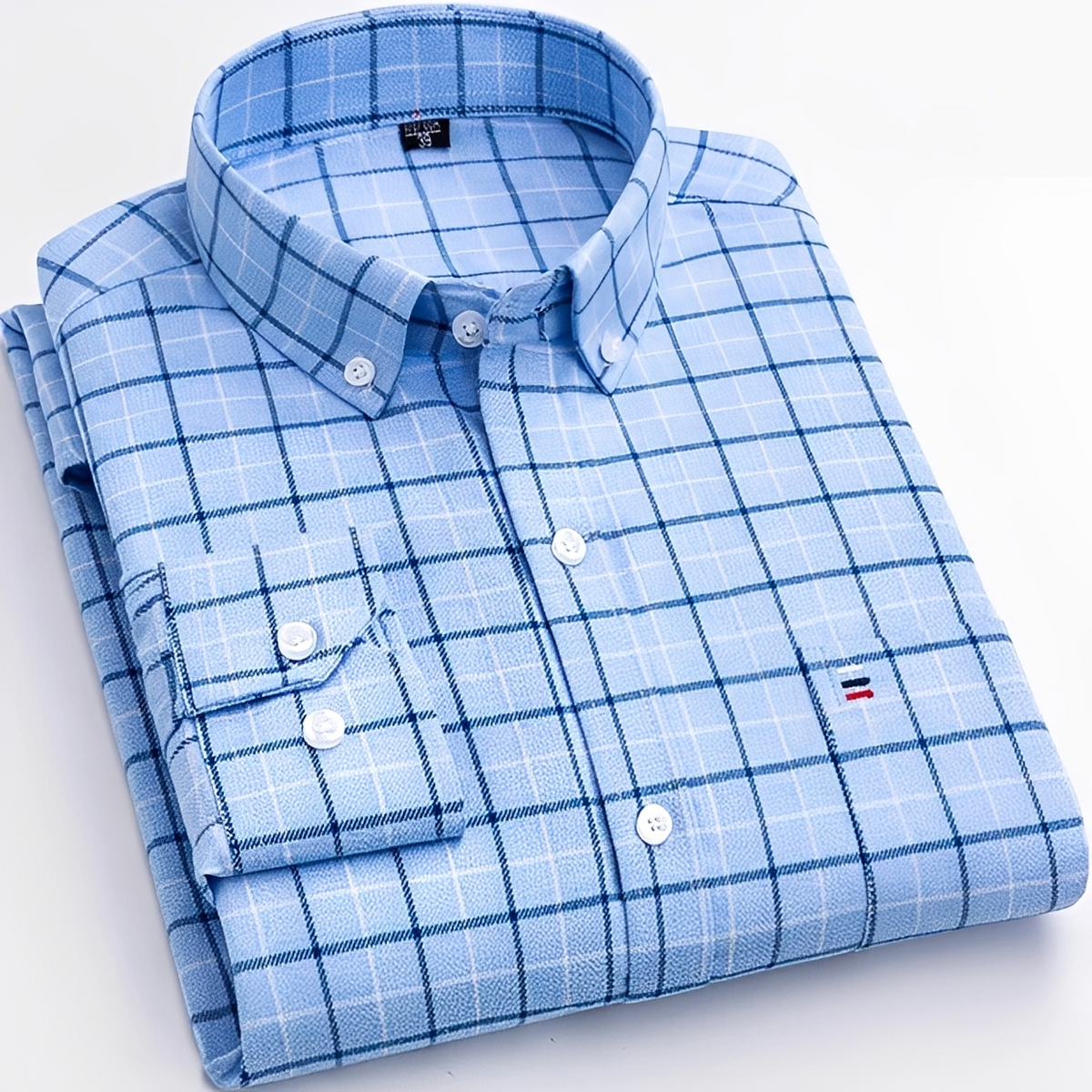 Louis - Elegant and casual checkered shirt