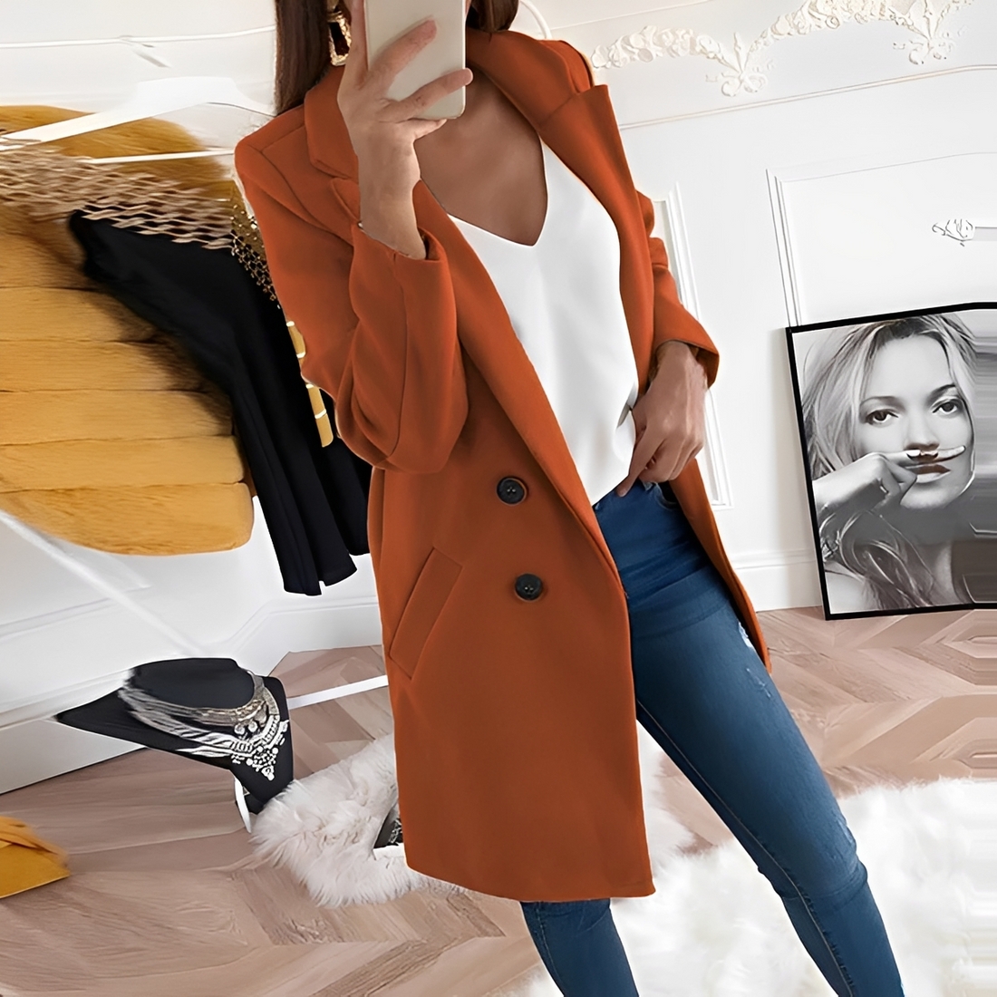 Tiffany - Elegant and warm coat