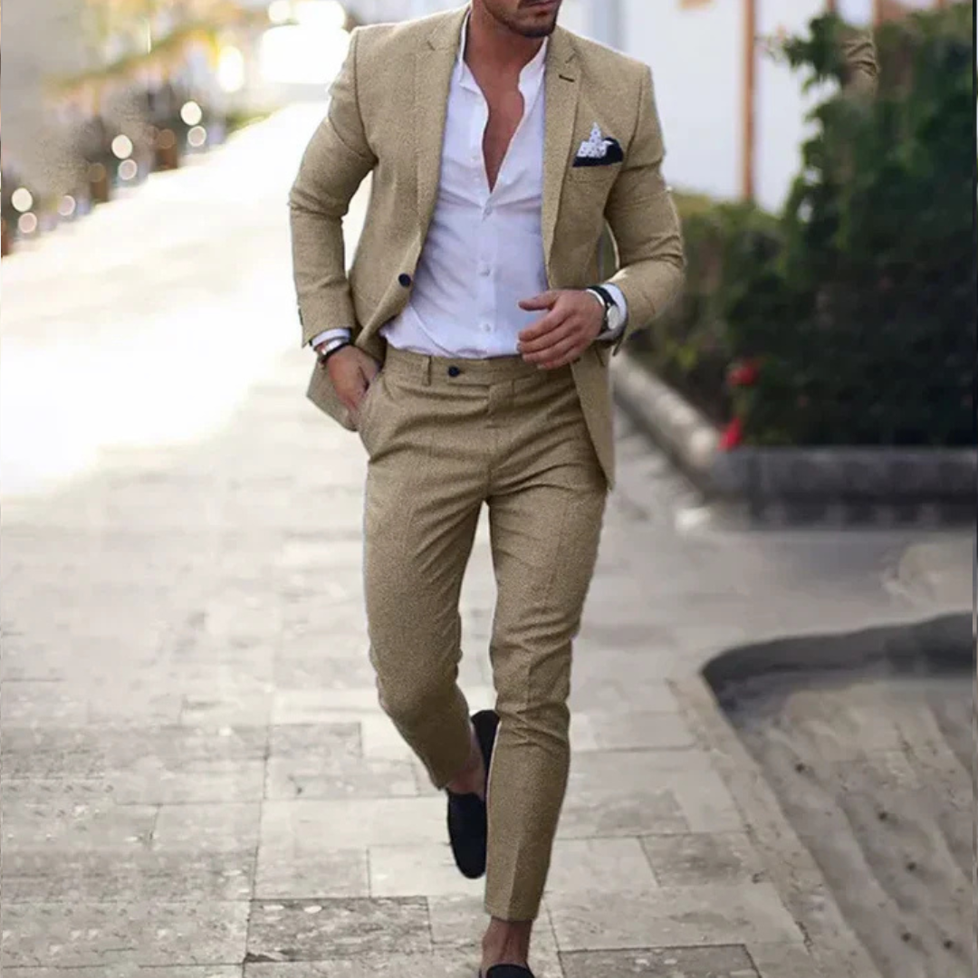 Asher - Suit set with pants, casual style