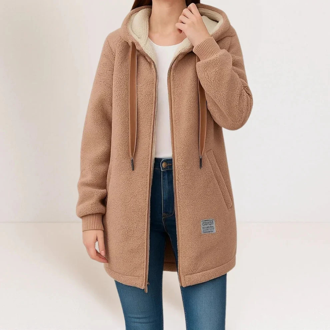 Collene - Hooded jacket, warm and comfortable