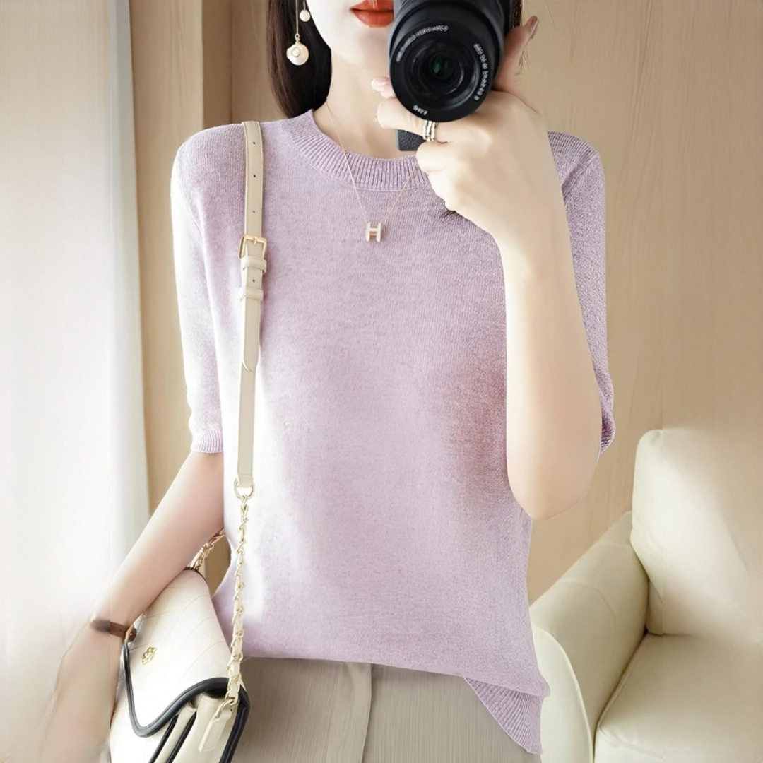 Blandine - Elegant and soft T-shirt