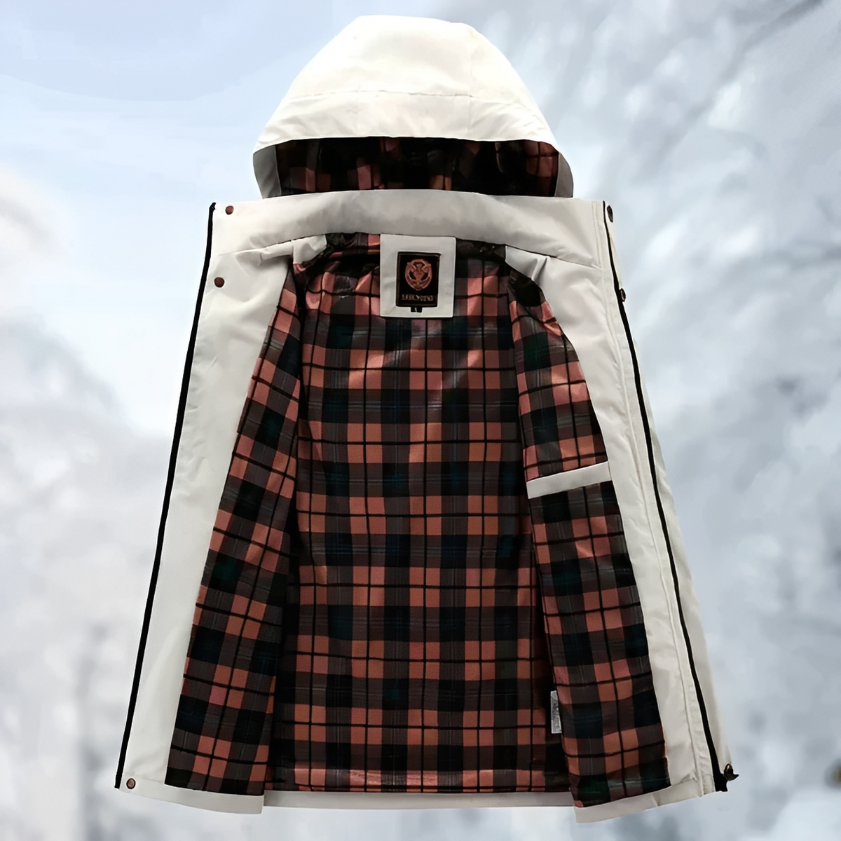 Luke - Warm and cozy hooded coat