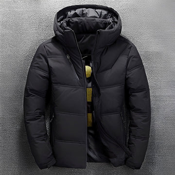 Neville - Comfortable and warm hooded jacket