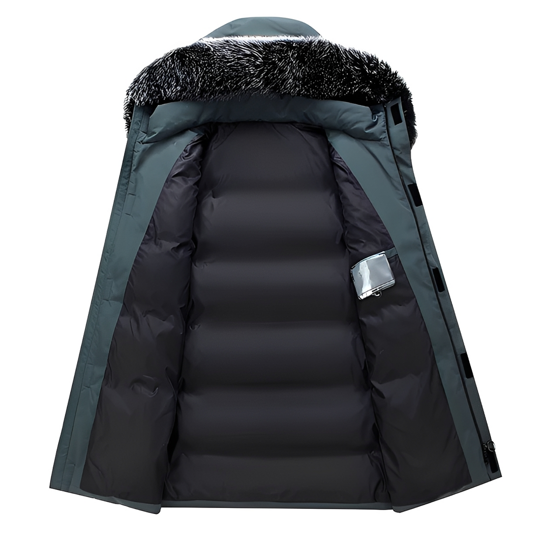 Kyle - Warm and cozy hooded jacket