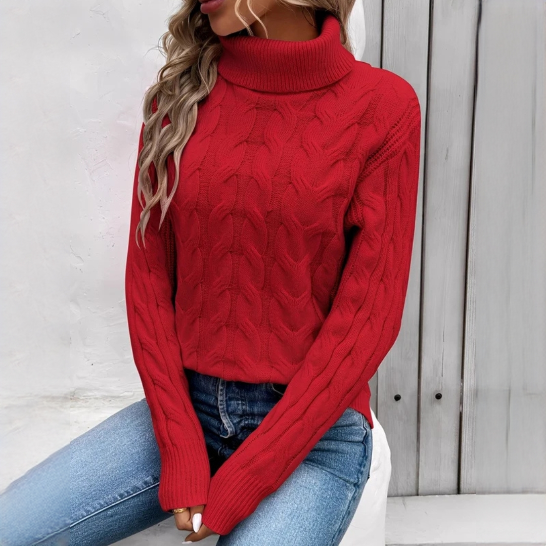 Elleonor - Cozy and warm turtleneck sweater