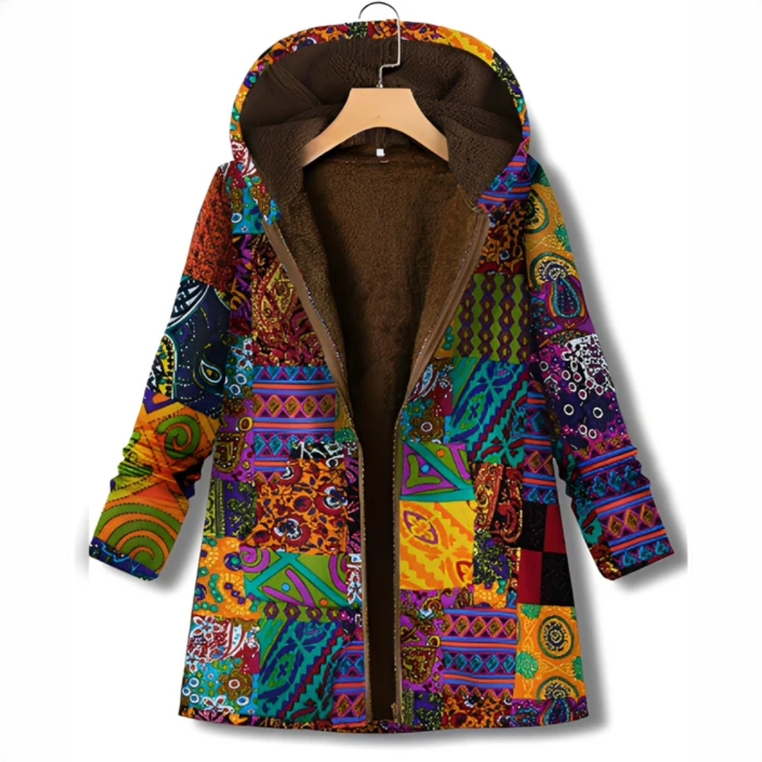 Jaslene - Classic and warm jacket with hood