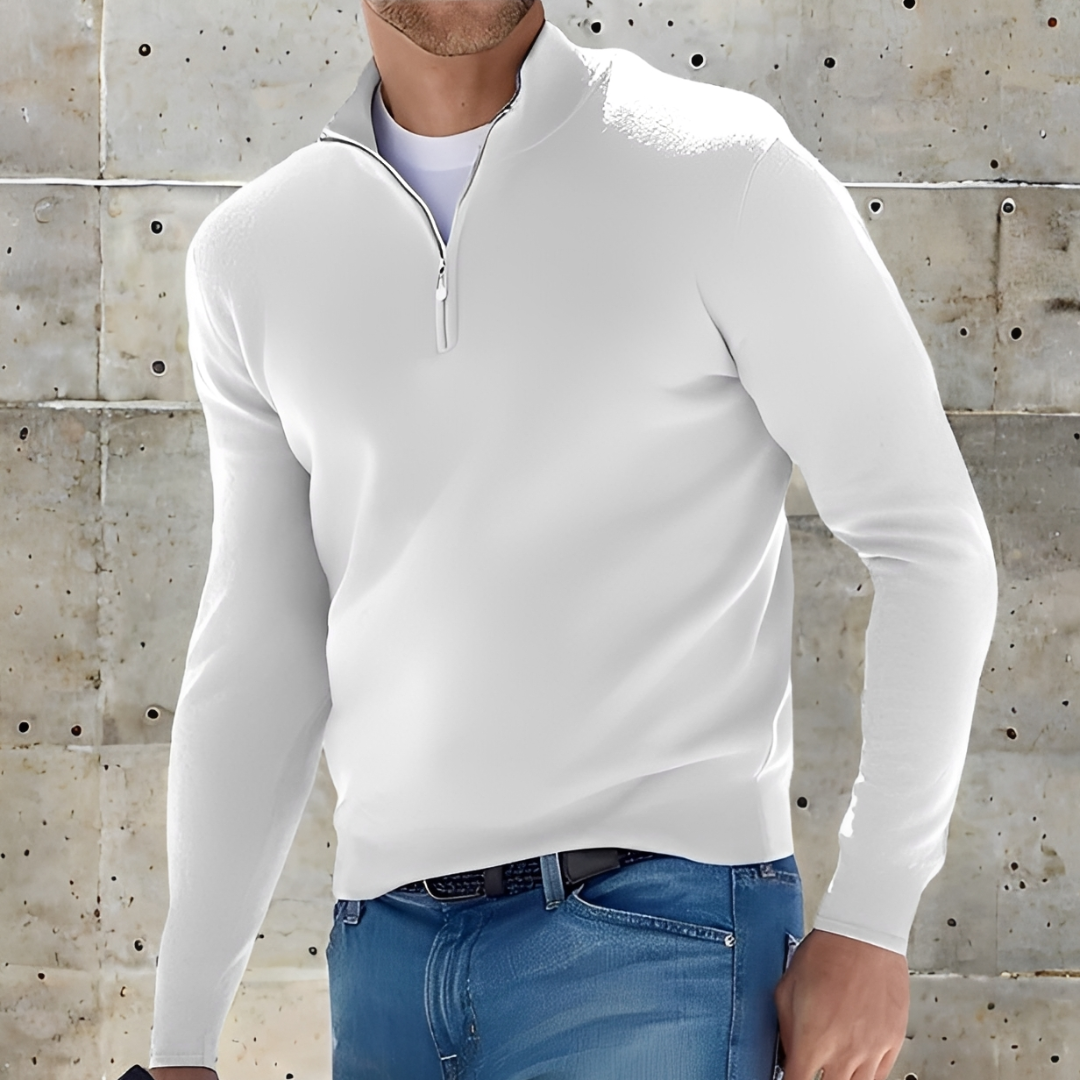 Tyries - Cozy and warm zip-up sweater