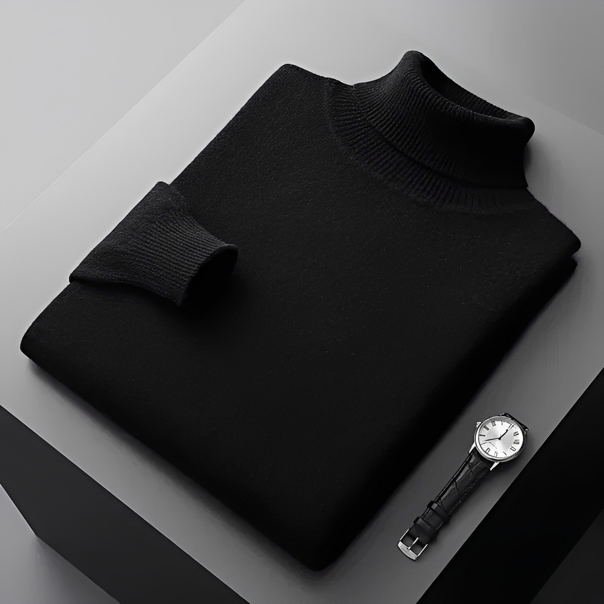 Jasper - Classic and warm turtleneck sweater