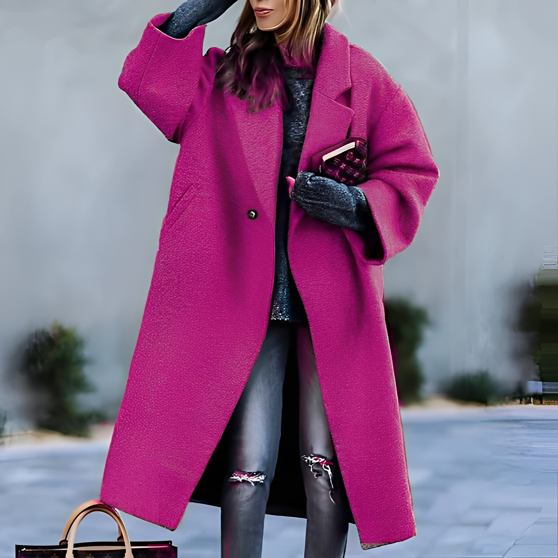 Britney - Elegant and cozy coat