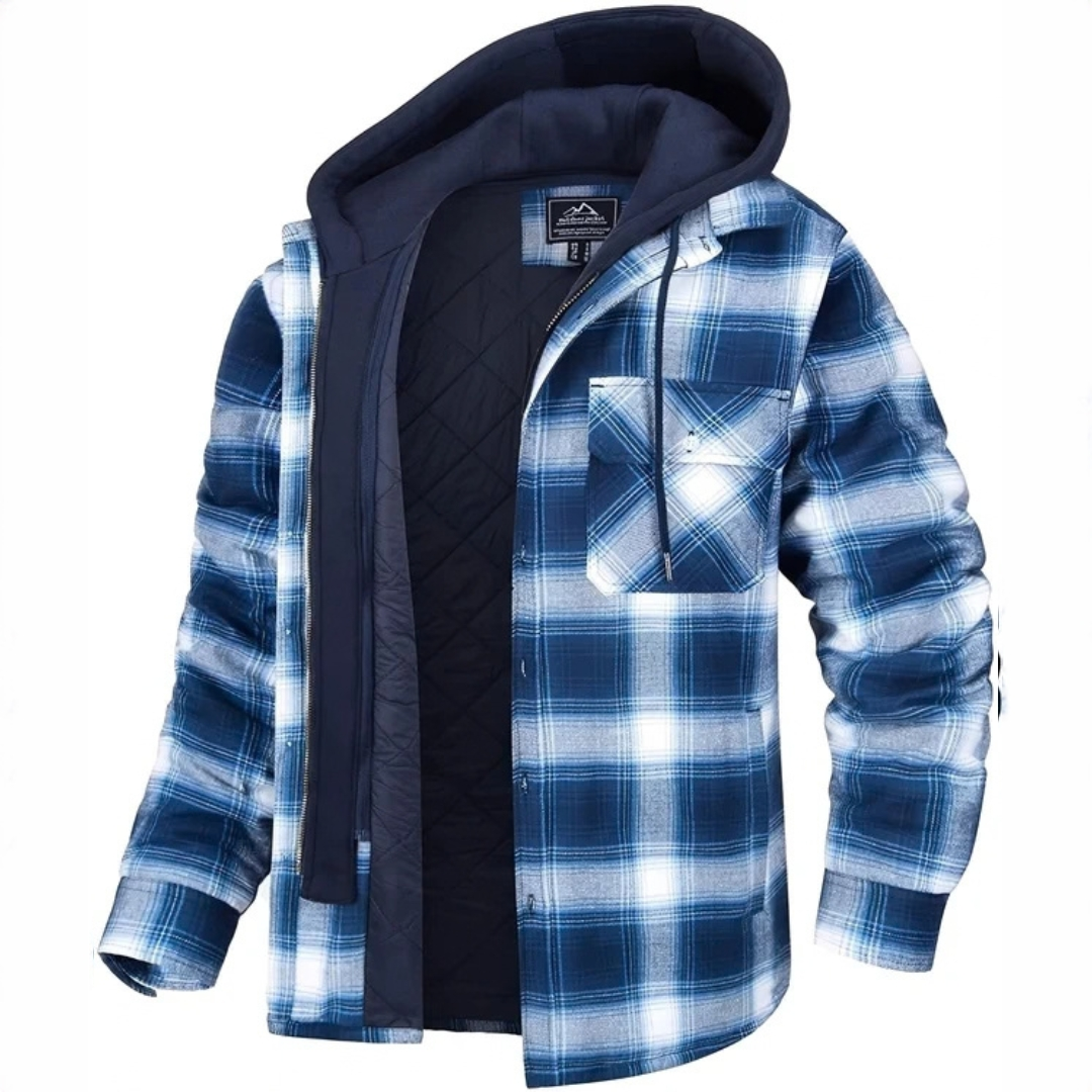 Cole - Cozy checkered jacket