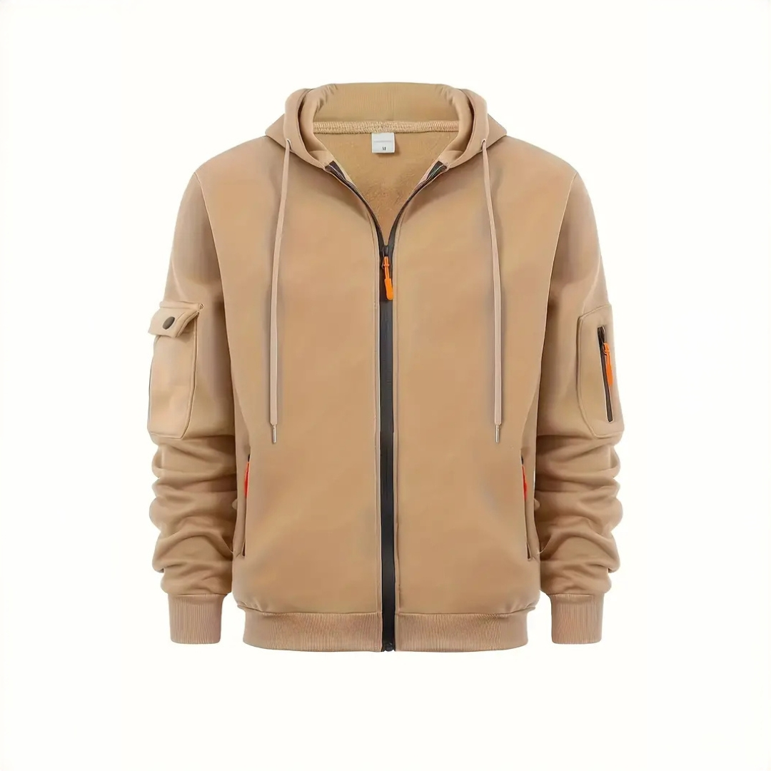 Ralph - Comfortable zip-up hoodie