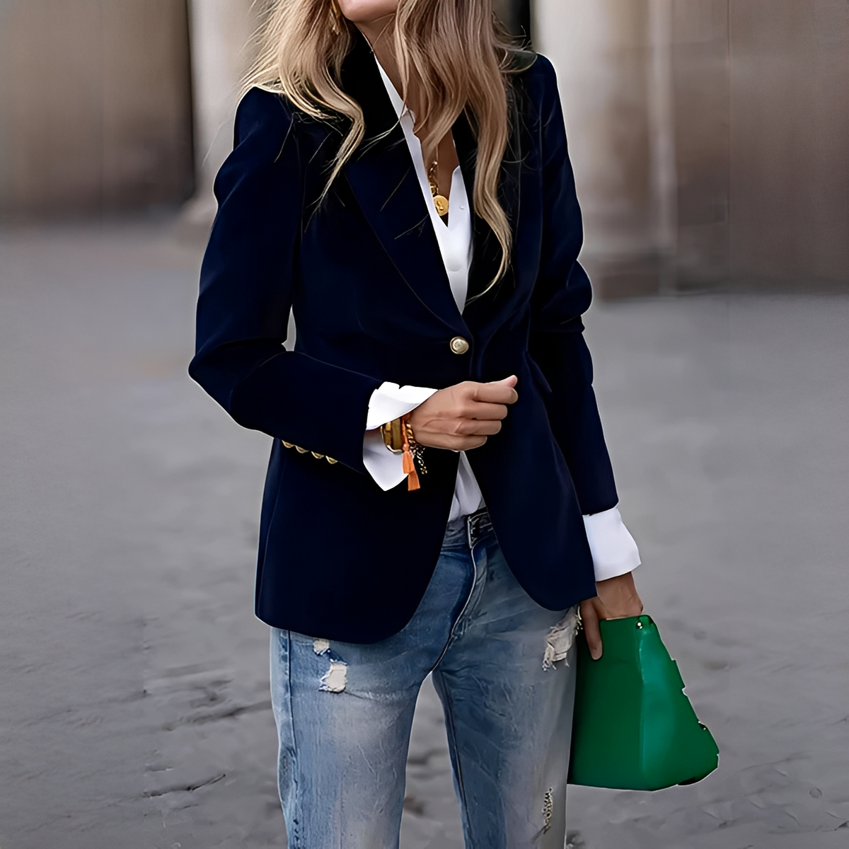 Alise - Warm, elegant, and chic blazer