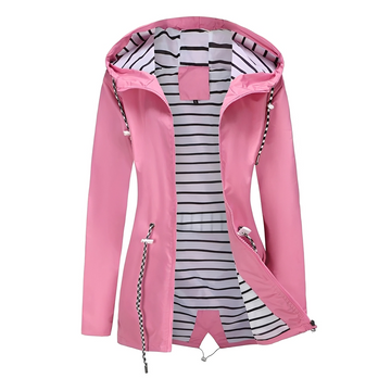 Nathalie - Stylish coat with hood