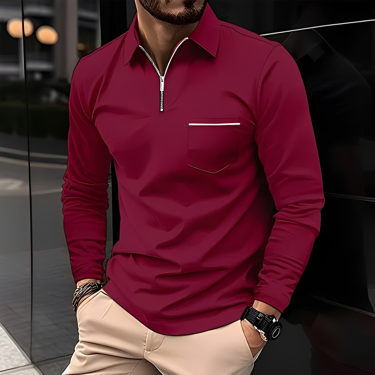 Randelle - Long-sleeve casual shirt