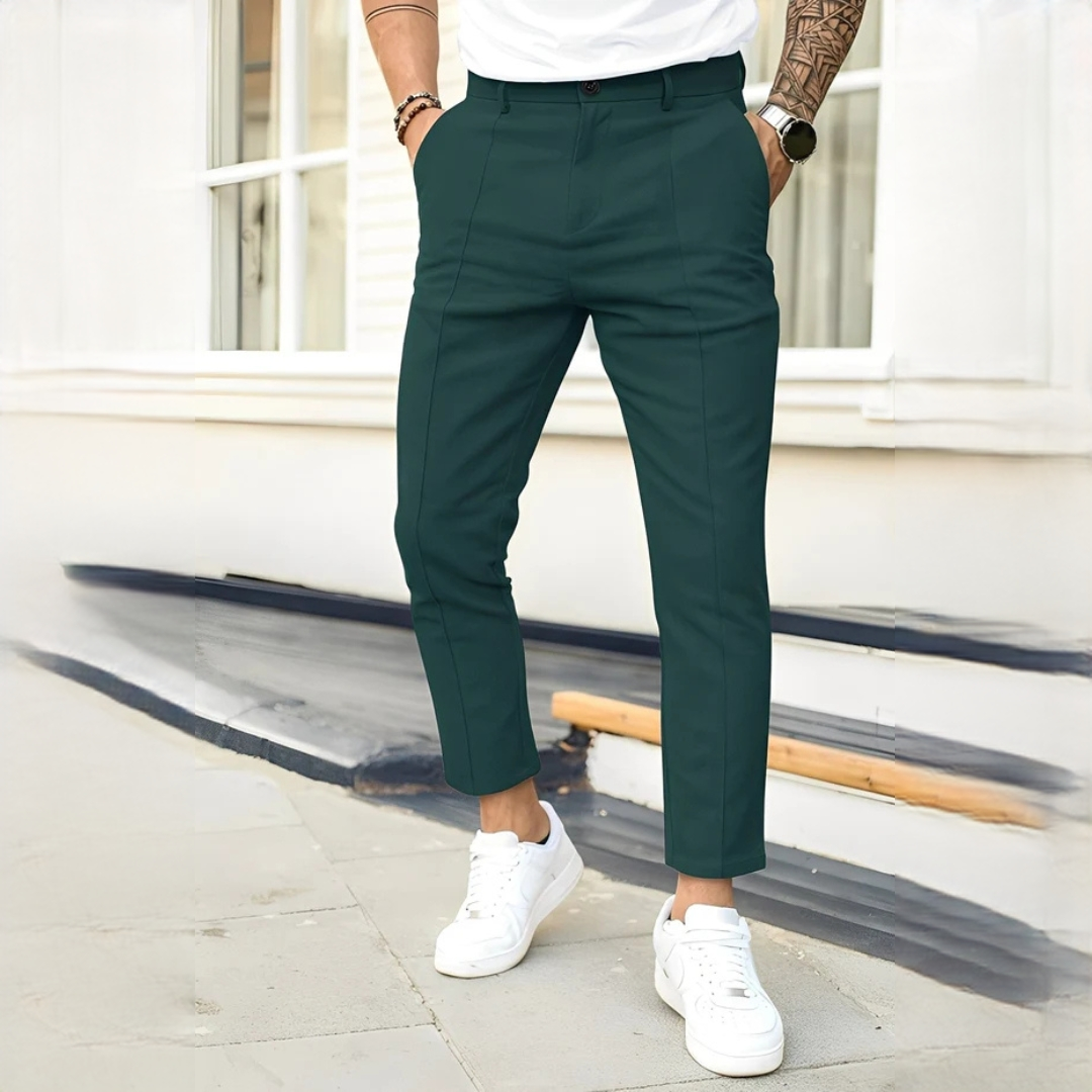 Jerson - Casual fitted pants