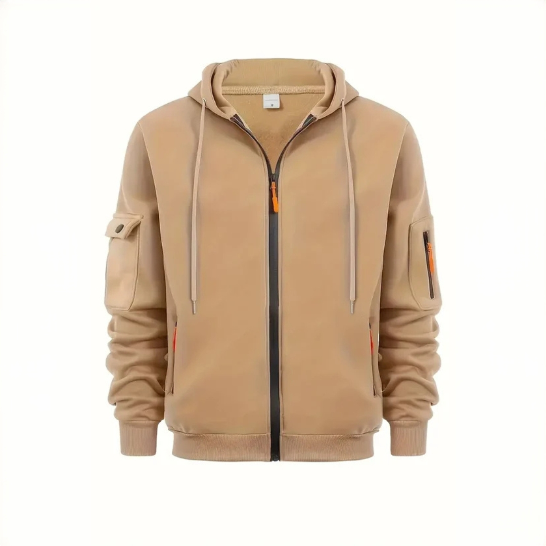 Rendon - Hooded zip-up sweatshirt