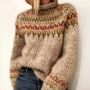 Oona - Elegant and comfortable turtleneck sweater