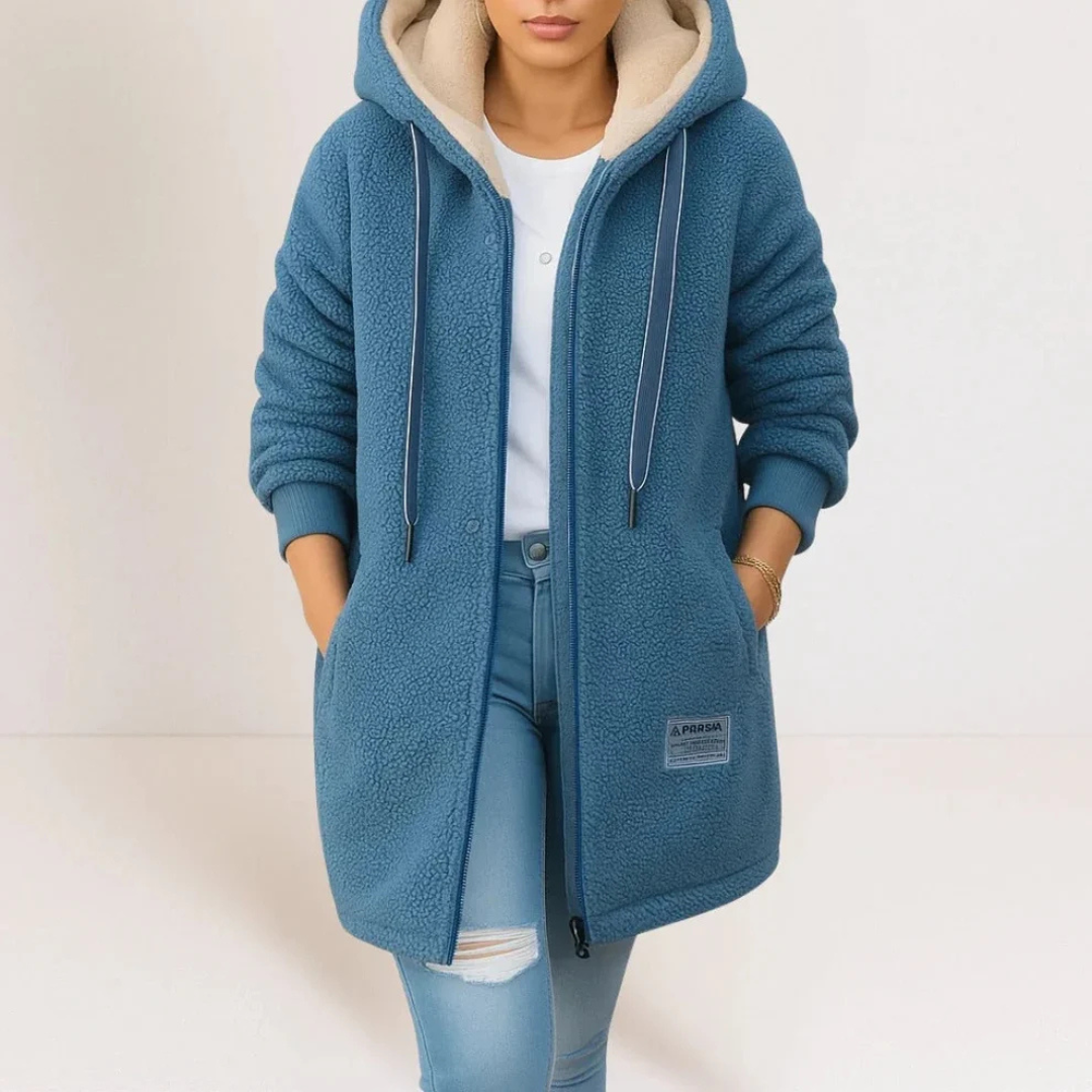 Collene - Hooded jacket, warm and comfortable