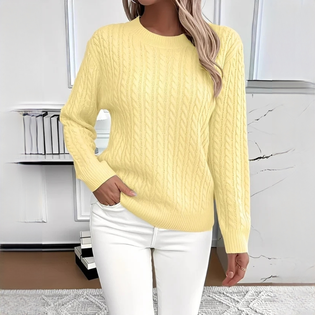 Charisse - Cozy crew neck sweater