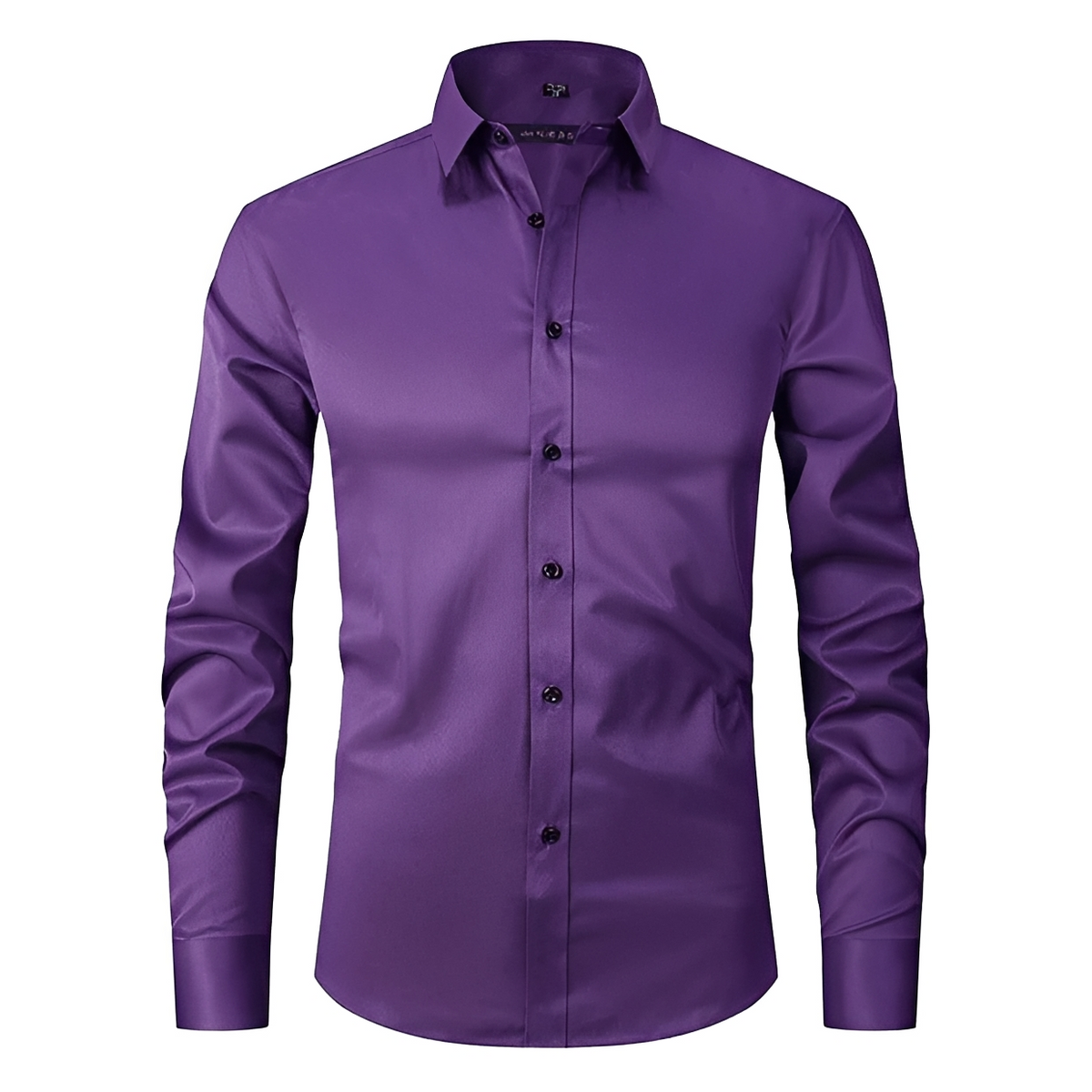 Lars - Long-sleeve shirt with elastane