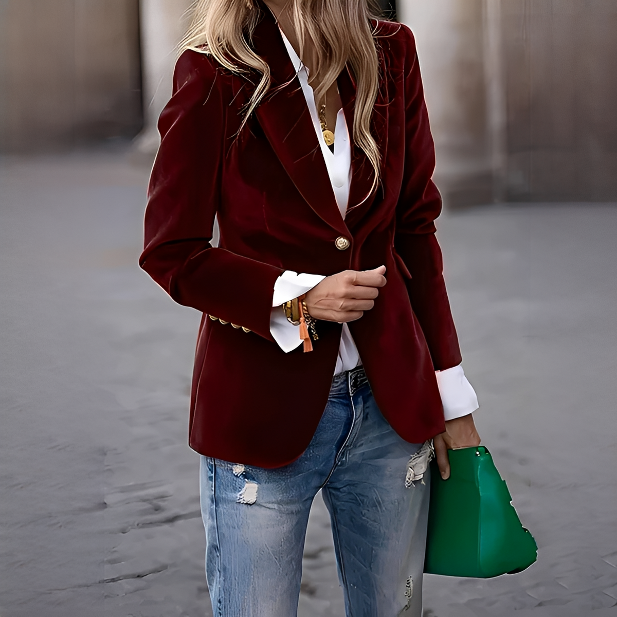 Alise - Warm, elegant, and chic blazer