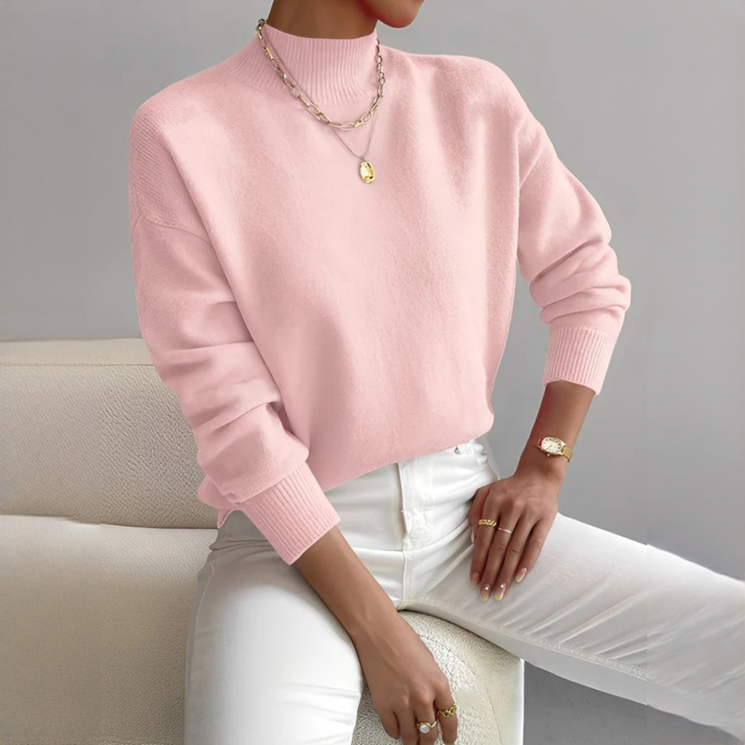 Rosbell - Elegant and chic turtleneck sweater