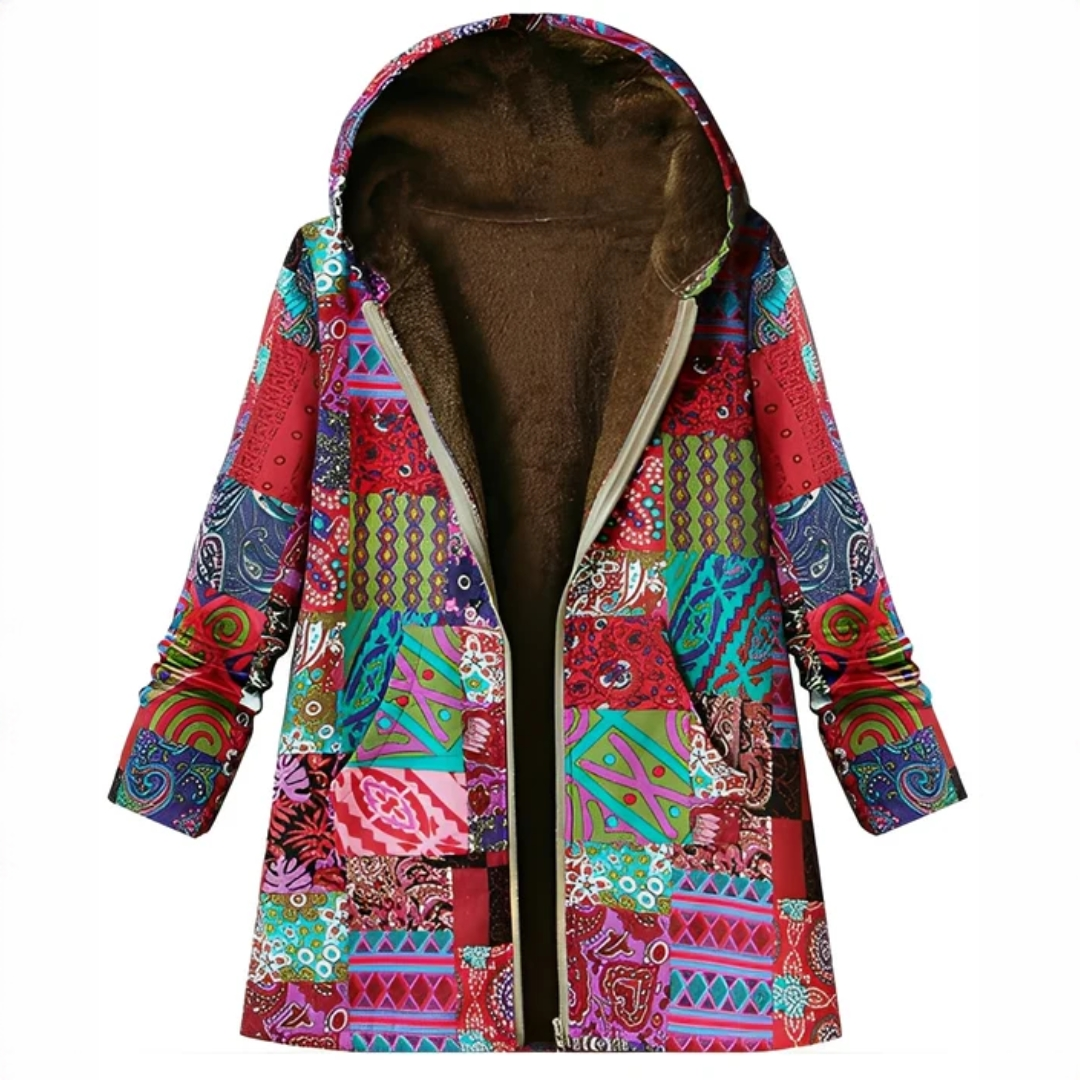 Jaslene - Classic and warm jacket with hood